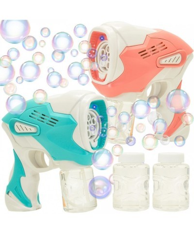 JOYIN 2 Bubble Guns with 2 Bubble Solution (95ML) for Toddlers Bubble Maker and Blower Indoor and Outdoor Summer Play Toys Ki...