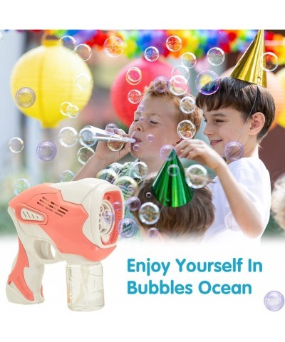 JOYIN 2 Bubble Guns with 2 Bubble Solution (95ML) for Toddlers Bubble Maker and Blower Indoor and Outdoor Summer Play Toys Ki...