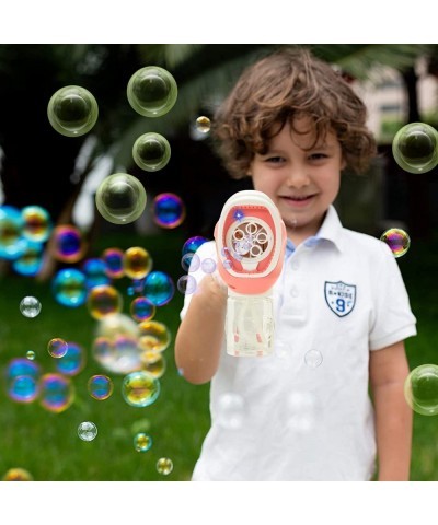 JOYIN 2 Bubble Guns with 2 Bubble Solution (95ML) for Toddlers Bubble Maker and Blower Indoor and Outdoor Summer Play Toys Ki...