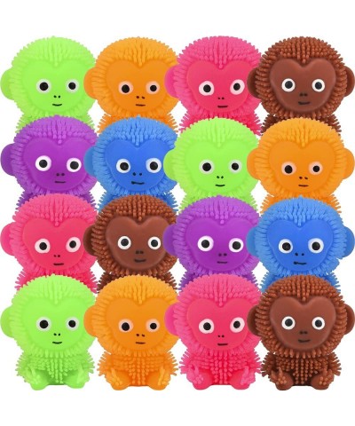 Mini Puffer Monkeys Set of 24 Monkey Squeeze Toys for Filling Easter Eggs Easter Party Favors Egg Hunt Supplies Stress Relief...