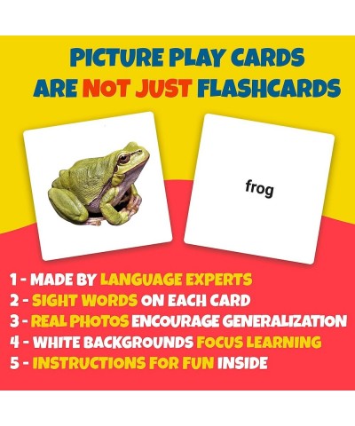 150 Advanced Noun Flash Cards for Toddlers 2-4 Years – Picture Cards for Speech Therapy & Autism Learning Materials - Prescho...