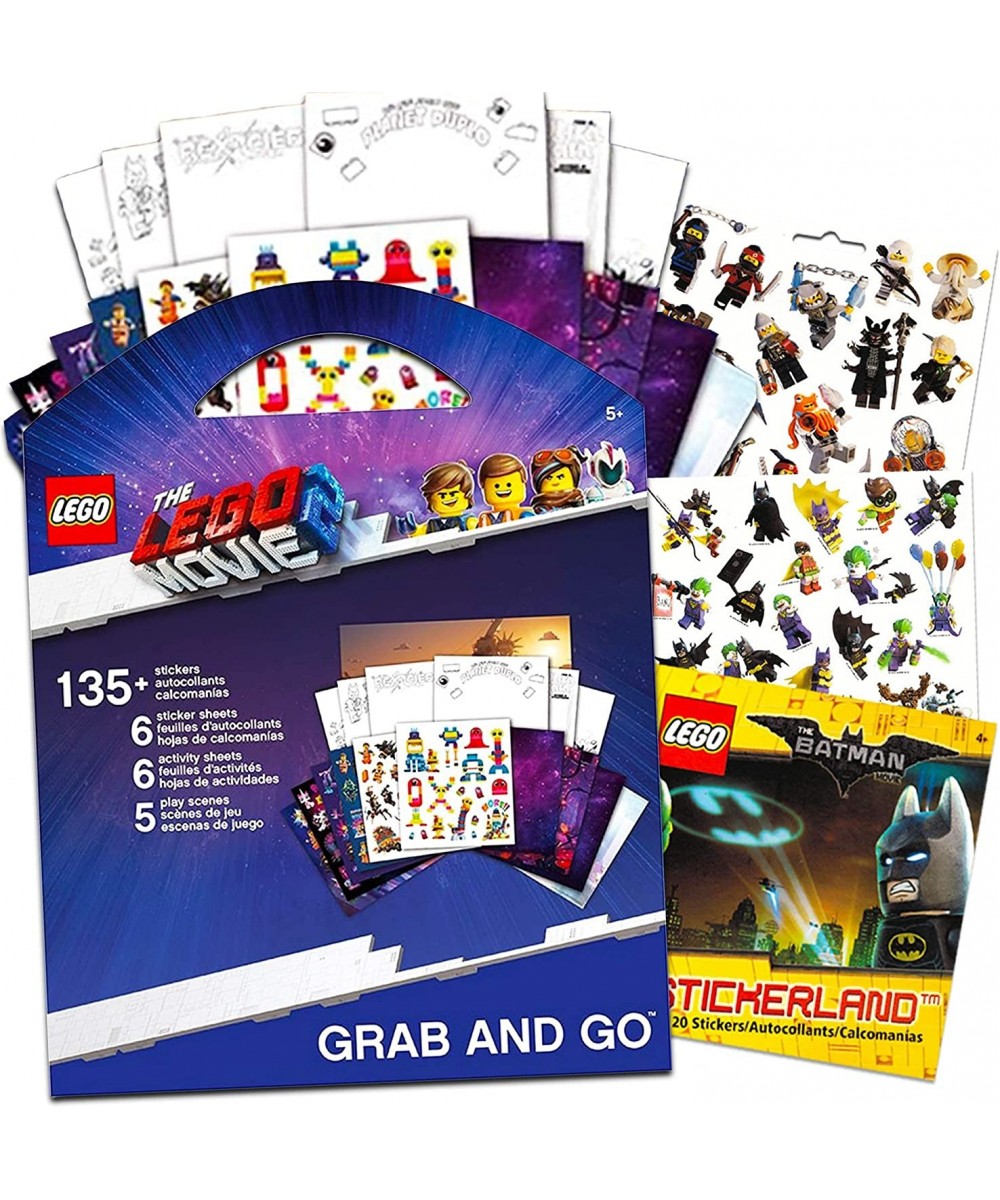 Lego Movie 2 & Batman Stickers Party Supplies Set Bundle with Over 250 Lego Batman & Lego Movie 2 Stickers (Party Decorations...