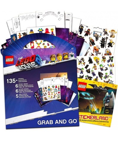 Lego Movie 2 & Batman Stickers Party Supplies Set Bundle with Over 250 Lego Batman & Lego Movie 2 Stickers (Party Decorations...