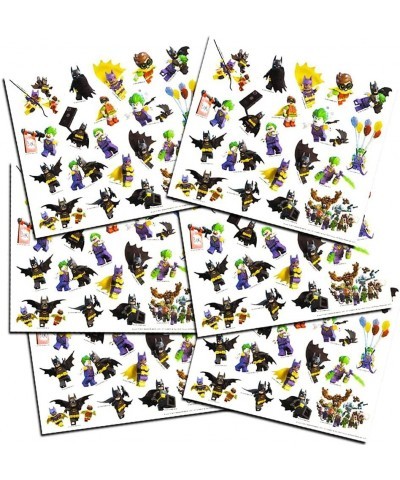 Lego Movie 2 & Batman Stickers Party Supplies Set Bundle with Over 250 Lego Batman & Lego Movie 2 Stickers (Party Decorations...