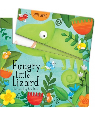 21126 Piggy Toes Press Hungry Little Lizard Peek & Counting Book $26.84 Early Development & Activity Toys