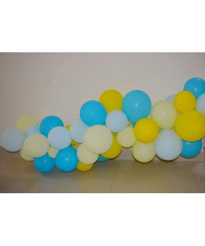 Pooh Bear Balloons Garland Arch Kit Blue Yellow Balloons Bouquet Kit SpongeBob Theme Baby Shower Balloons Backdrop Background...