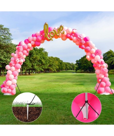 Balloon Arch Kit with Base 10Ft Tall Arch Balloon Stand Set Balloon Holder With Accessories Clips & Pump Outdoor Balloon Arch...