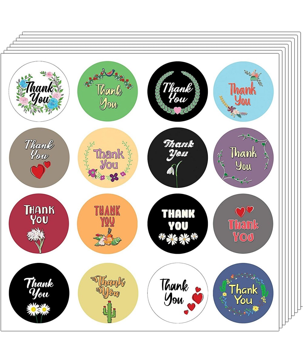 Thank You Stickers (5-Sheet) - Stocking Stuffers Premium Quality Gifts for Children Teens & Adults - Corporate Giveaways & Pa...