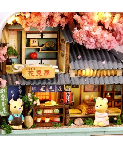 Box Theatre Doll House Furniture Miniature 1:24 DIY Dollhouse Kit for Kids (Cherry Blossoms) $28.41 Dollhouses