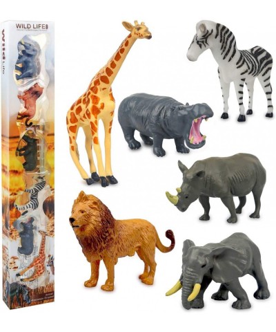 Safari Animal Toys Realistic Mini Wild Animal Figurines Sets Party Cake Topper and Decorations for Boys Toddlers $20.04 Kids'...