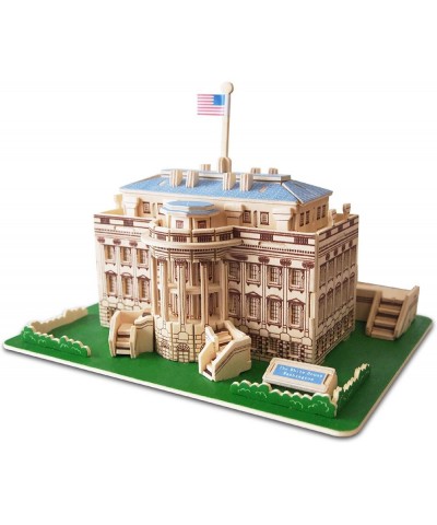 The White House Wooden 3D Puzzle Construction Kit $46.47 3-D Puzzles