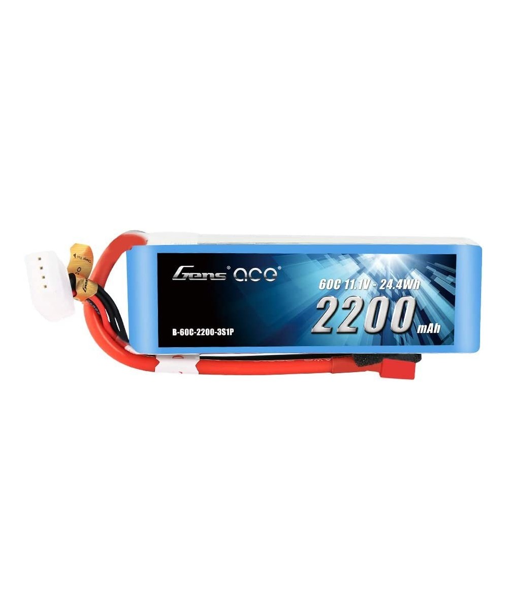 11.1V 2200mAh 3S 60C LiPo Battery Pack with Deans Plug for 450 Size Helicopter Glider and EPP FPV RC Car Boat Truck Heli Airp...