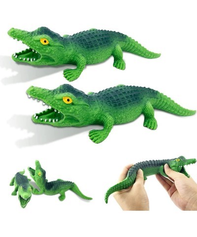 Stretchy Animal Sensory Stress Relief Toys Crocodile Squishy Stress Toys Alligators Squeeze Sand Rebound Ball Fidget Knead To...