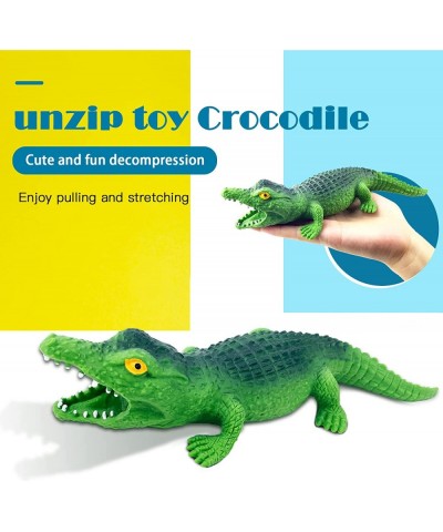 Stretchy Animal Sensory Stress Relief Toys Crocodile Squishy Stress Toys Alligators Squeeze Sand Rebound Ball Fidget Knead To...