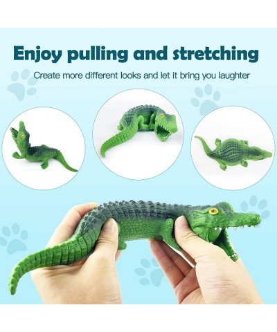 Stretchy Animal Sensory Stress Relief Toys Crocodile Squishy Stress Toys Alligators Squeeze Sand Rebound Ball Fidget Knead To...