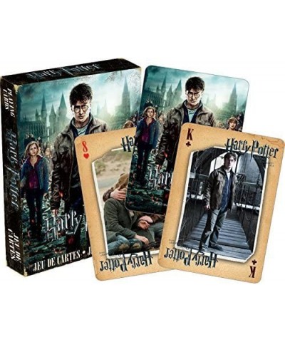 Harry Potter Playing Cards - Deathly Hallows Deck of Cards for Your Favorite Card Games - Officially Licensed Harry Potter Me...