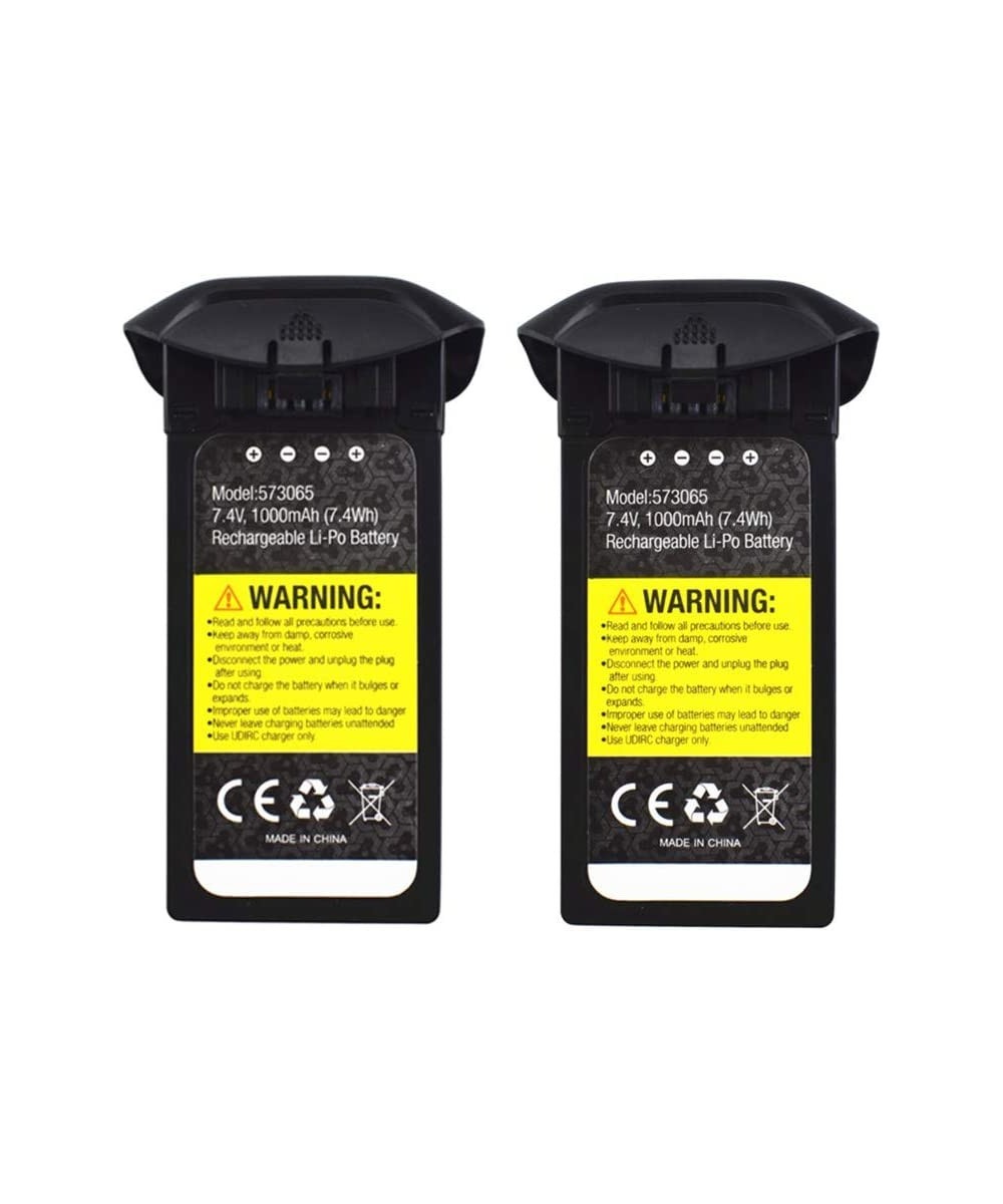 Accessories 2PCS 7.4V 1000mah Lithium Battery for D58 U88 U88S Four-axis Aircraft Accessories Remote Control Drone Battery Bl...