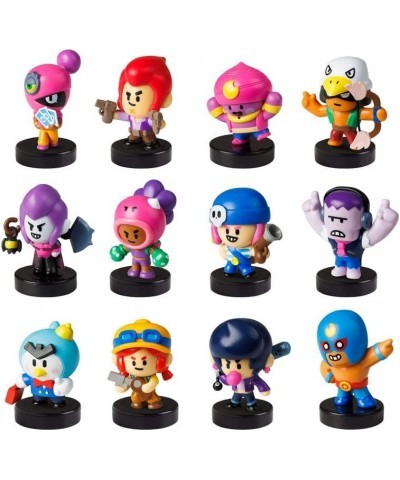 Brawl Stars Collectible Stampers |12 Brawl Stars Toys Out of 24 Collectibles in 1 Pack | 1 Rare Mystery Figure | Officially L...