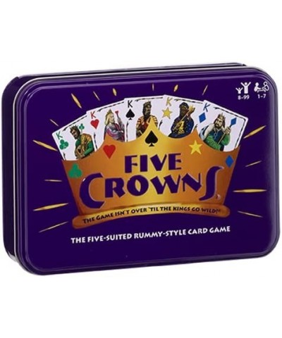 Five Crowns Collectible Tin -—Rummy-Style Card Game — Game Night Favorite for Adults and Kids — for Ages 8 and Up $33.93 Card...