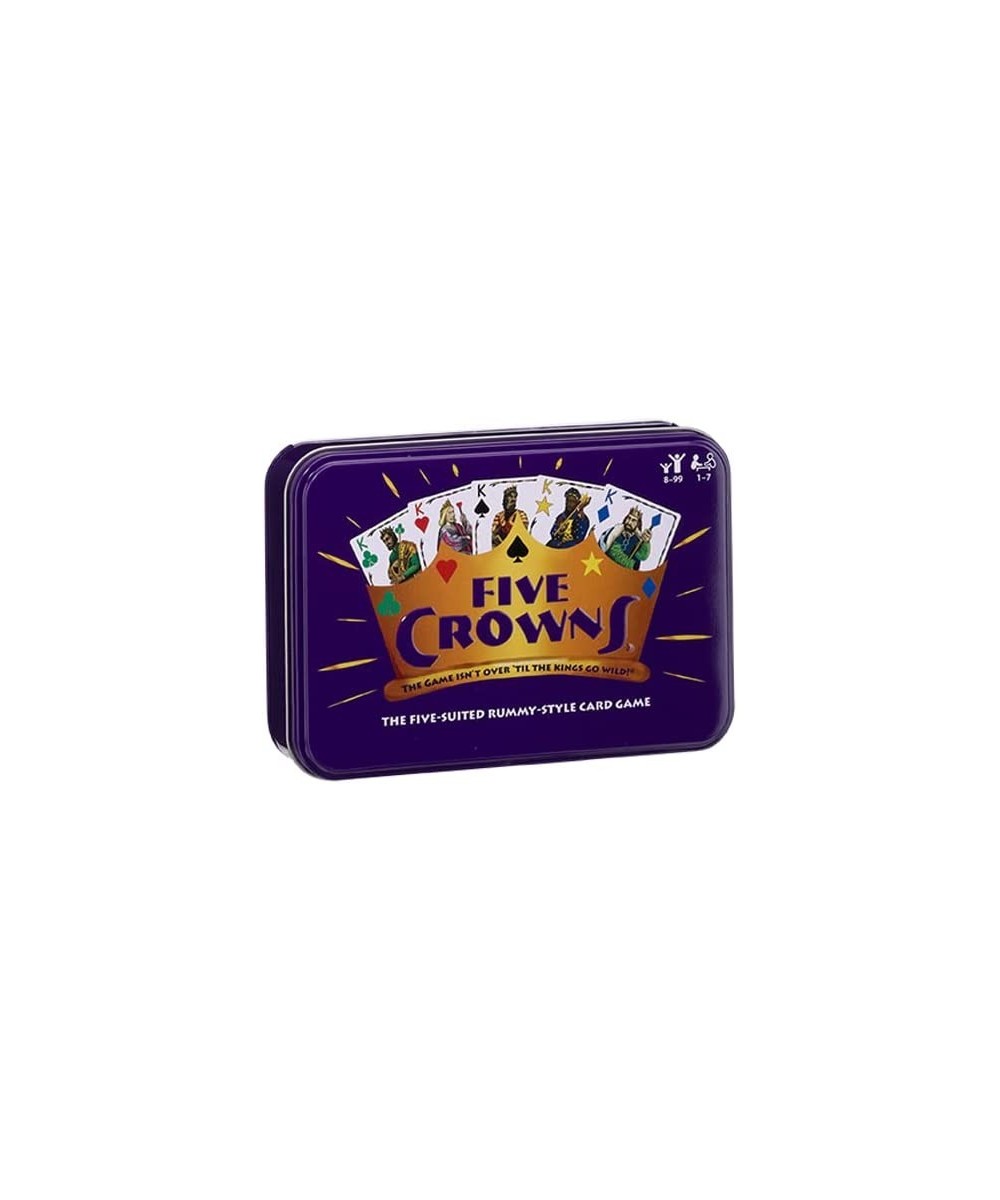 Five Crowns Collectible Tin -—Rummy-Style Card Game — Game Night Favorite for Adults and Kids — for Ages 8 and Up $33.93 Card...