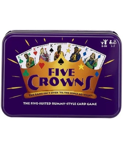 Five Crowns Collectible Tin -—Rummy-Style Card Game — Game Night Favorite for Adults and Kids — for Ages 8 and Up $33.93 Card...