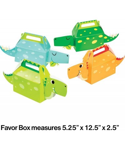 (8 Pack) Dino Jurassic Birthday Party Plastic Loot Treat Candy Favor Box (Plus Party Planning Checklist by Mikes Super Store)...