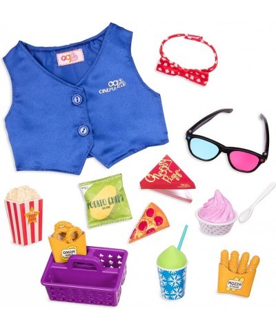 Cinema Snacks with Play Food Accessory Set for 18" Dolls $30.31 Doll Playsets