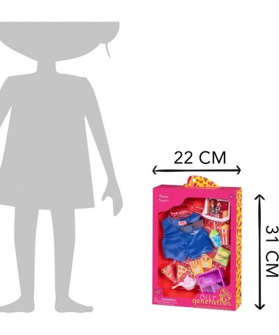 Cinema Snacks with Play Food Accessory Set for 18" Dolls $30.31 Doll Playsets