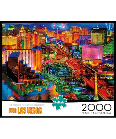 Viva Las Vegas - 2000 Piece Jigsaw Puzzle $34.79 Jigsaw Puzzles