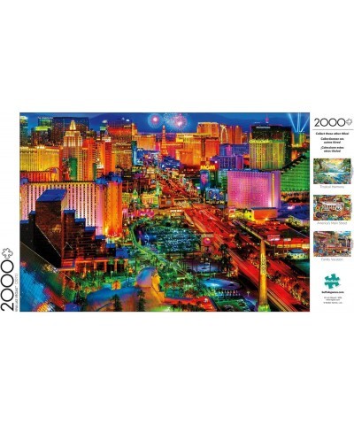 Viva Las Vegas - 2000 Piece Jigsaw Puzzle $34.79 Jigsaw Puzzles