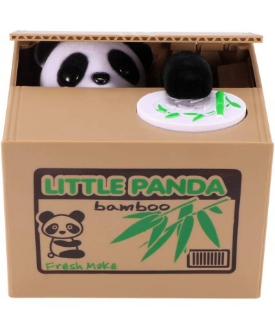 Stealing Piggy Bank Automatic Stole Coin Piggy Bank Money Saving Box Coin Bank (Panda) $25.48 Kids' Money Banks