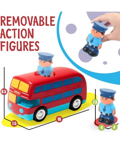 Cartoon Remote Control Cars School Bus RC Radio Remote Control Toys Car School Bus for Toddles Kids Boys Girls 3 4 5 6 7 Year...