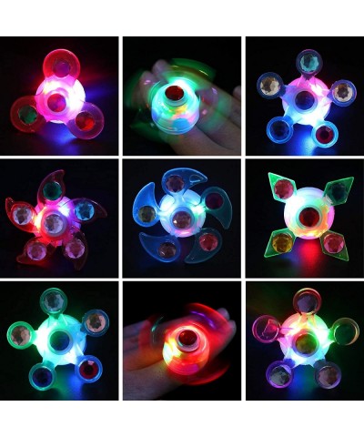 Children's toys for 2-3 years old 25 luminous rings rotating sparkling rings for children boys and girls to relieve stress bi...