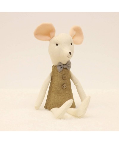 Mouse Family Dolls Stuffed Animal Toy Birthday Gift Mini Plush Toy Brown $81.73 Stuffed Animals & Teddy Bears