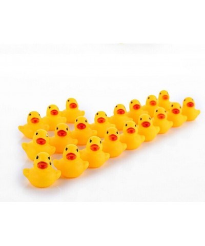 Bill&Candy 40pcs Yellow Ducks Baby Bath Tub Bathing Rubber Squeaky Toys (40pcs) $28.13 Bathtub Toys