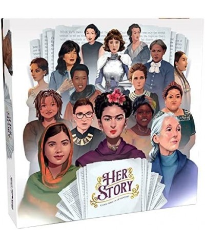 Herstory - The Strategy Board Game of Remarkable Women for Family Game Night | Featuring Modern Legends and Historic Icons $6...