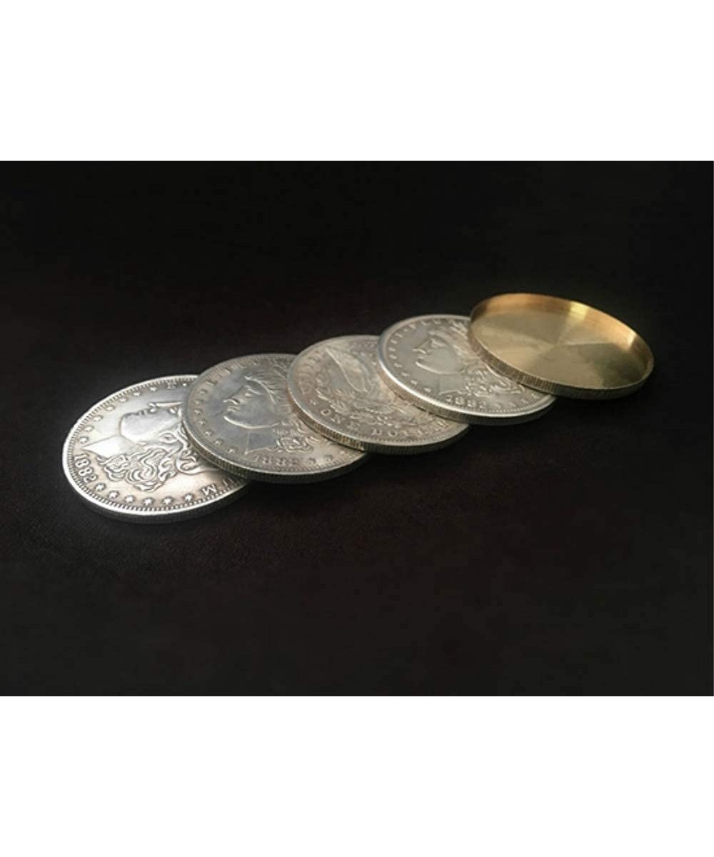 Flight Magic Tricks Production Transposition Vanishing Coin Magc Magician Accessories Close Up Illusions Props Gimmick Coin R...