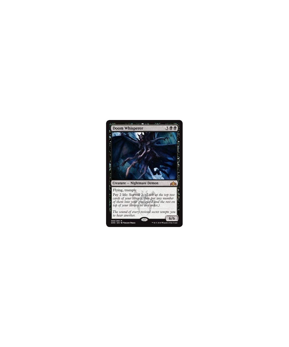 Doom Whisperer (069/259) - Guilds of Ravnica $16.40 Magic Kits & Accessories