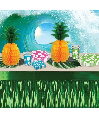 2 Piece Tissue Pineapples Luau Centerpiece Party Decorations 12" Yellow/Green $15.90 Kids' Party Decorations