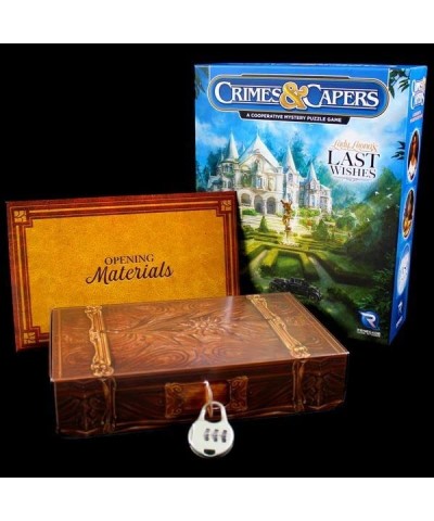 Crimes & Capers: Lady Leona's Last Wishes Board Game $51.03 Board Games