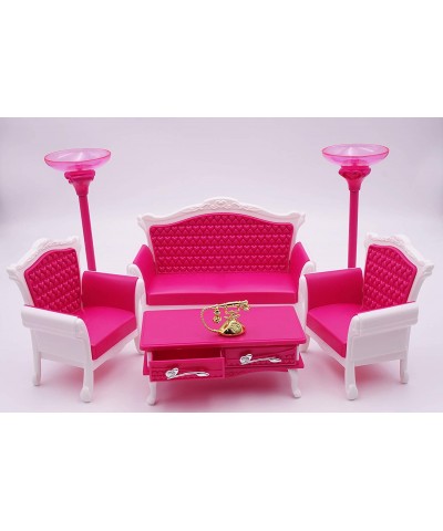 Girl's Favorite/Gloria Living Room Play Set Doll Furniture (No. 3017) $44.55 Dollhouse Accessories