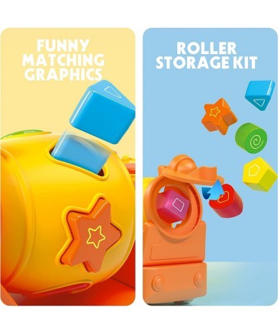 Shape Sorter - Educational Toys for 1 2 3 4 Year Old Kids Toddler Toys with Light & Sound Effects and Sliding Mode Birthday G...