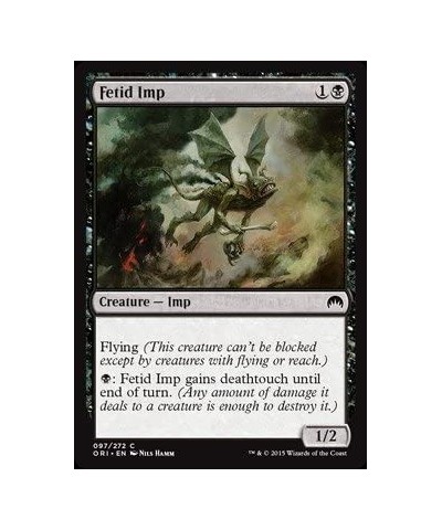 Fetid Imp (097/272) - Origins - Foil $11.49 Card Games