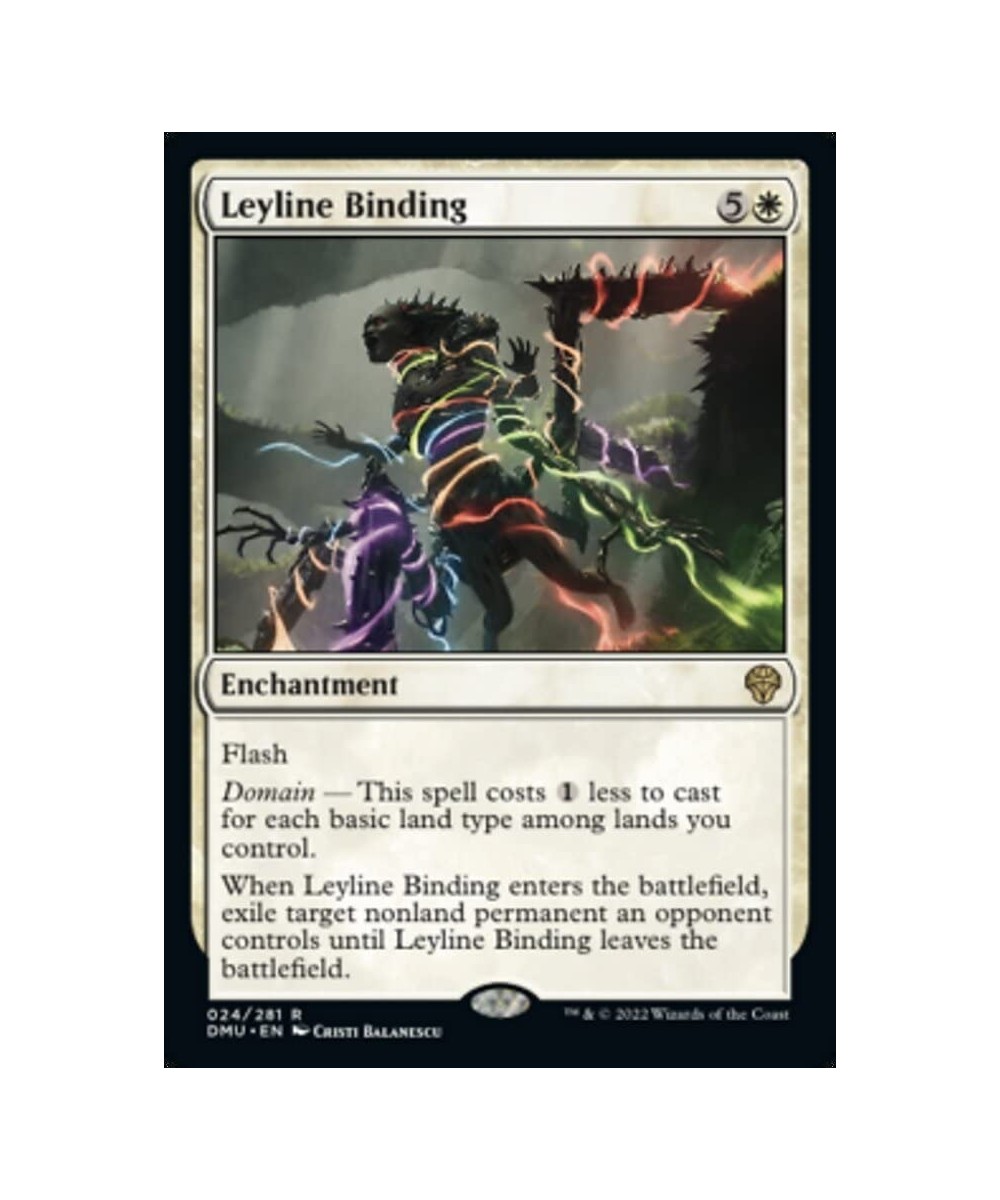 Magic: the Gathering - Leyline Binding (024) - Dominaria United $24.37 Trading Cards & Accessories