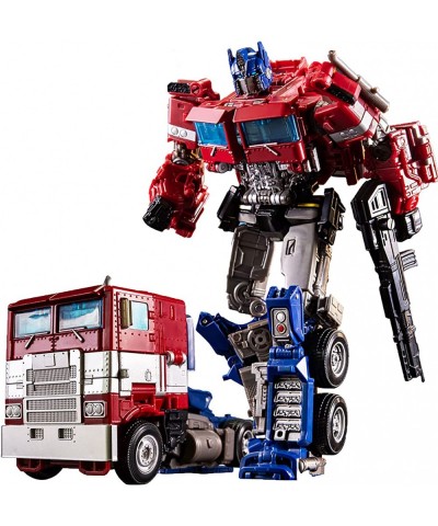 Car Robot Toys Deformation Robot Toy Alloy Deformed Car Robot Toys Optimus Action Figure with Weapon for Boy (Optimus Prime) ...