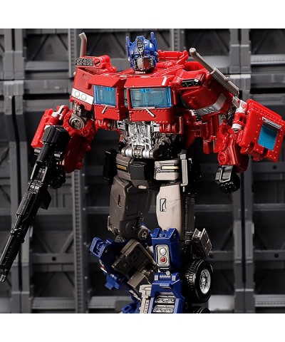 Car Robot Toys Deformation Robot Toy Alloy Deformed Car Robot Toys Optimus Action Figure with Weapon for Boy (Optimus Prime) ...