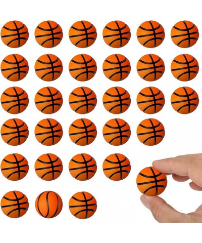 30 Pcs Mini Basketballs 1.18 Inch Mini Basketball Stress Balls Basketball Favors Tiny Foam Basketballs Small Soft Mini Foam S...