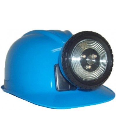 Childrens Construction Lighted Miner Hard Hat Bright Blue $49.25 Kids' Dress-Up Accessories