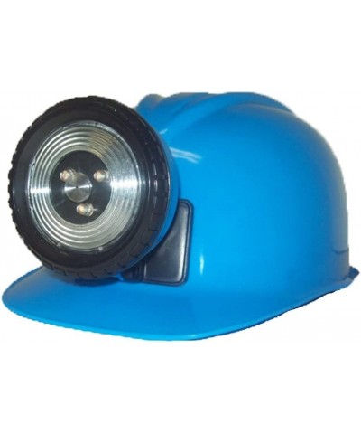 Childrens Construction Lighted Miner Hard Hat Bright Blue $49.25 Kids' Dress-Up Accessories