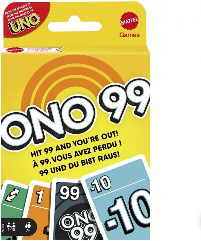 ONO 99 Card Game for Kids & Families 2 to 6 Players Adding Numbers Gift for Ages 7 Years & Older $15.53 Card Games